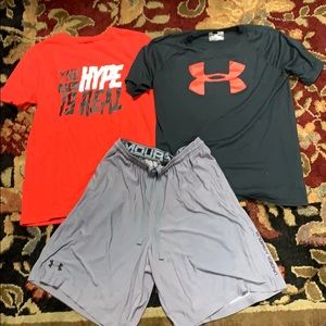 Boys 3 apiece Under Armour outfit